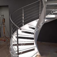 SCALE A CHIOCCIOLA ELICOIDALE IN CEMENTO