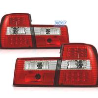 FANALI BMW SERIE 5 E34 88-95 LED ROSSO CROMATO