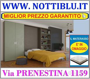 Letto a Scomparsa FOX 1p&1/2 + MATERASSO OMAGGIO