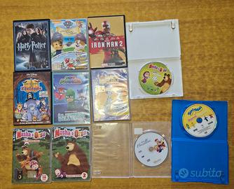11 dvd cartoni animati con i 3 porcellini, Masha,
