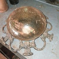 Plafoniera vintage in ferro battuto