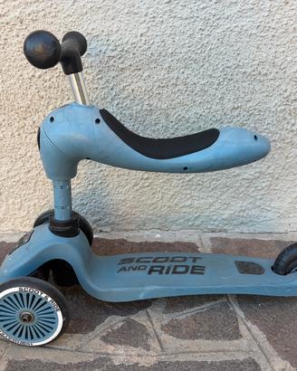 Scoot & Ride Monopattino per Bambini 1 con Seduta