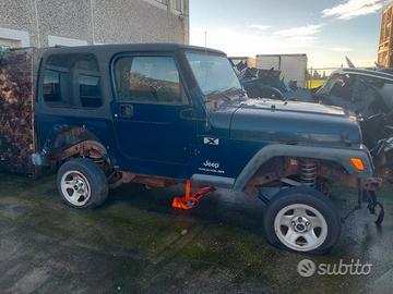 ricambi jeep Wrangler.
