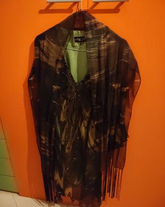 abito elegante con pantalone 