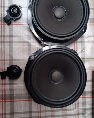 Coppia Altoparlanti+tweeter originali SKODA