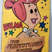 THE FLINTSTONE - FIGURA WILMA D-TOYS 1983 VINTAGE