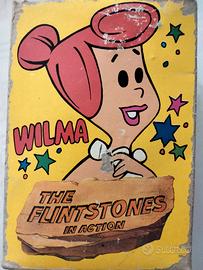 THE FLINTSTONE - FIGURA WILMA D-TOYS 1983 VINTAGE