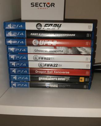 videogiochi PS4 di varia scelta 