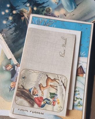 Lotto 48 cartoline  + 4 bigliettini - vintage