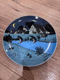 Piatto da collezione Die vier Tageszeiten - Nacht