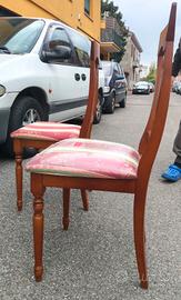 6 Sedie Nuove in tessuto