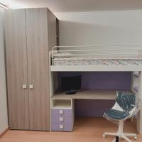 Cameretta con soppalco 