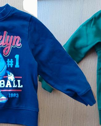 Set n.2 felpe Bambino OVS kids
