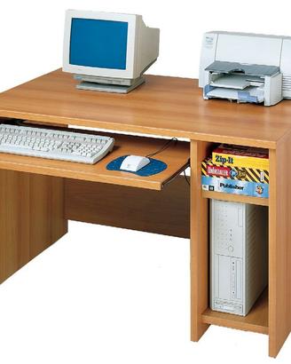 SCRIVANIA PORTACOMPUTER, con ampio piano estraibil