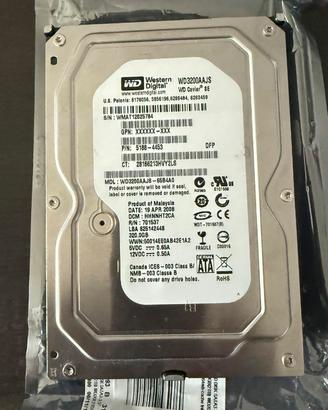 Hard Disk Wester Digitale