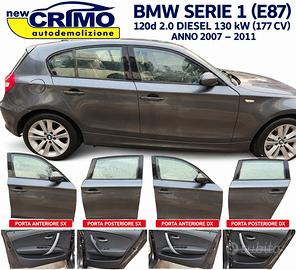 PORTA BMW SERIE 1 E87 2007-2011 ANTERIORE POSTERIO