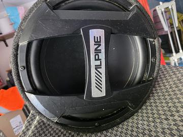 Subwoofer alpine 12s4