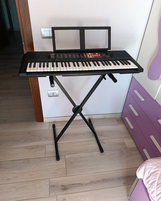 tastiera Yamaha psr f51 con supporto 
