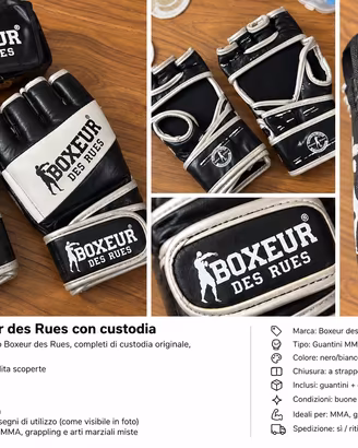 Guantini MMA Boxeur des Rues