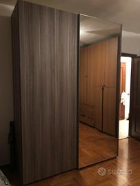 Armadio 2 ante scorrevoli con specchio