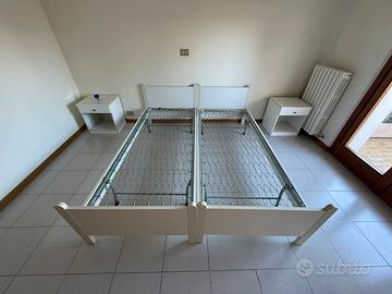 Letto matrimoniale composto da due letti singoli