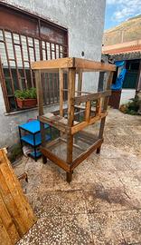 Voliera per uccelli/pappagalli