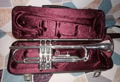 Tromba Besson, modello 600, argentata, Londra. 