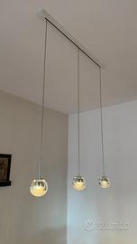 Lampadario di design 3 lampade led Kundalini Dew