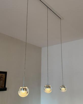 Lampadario di design 3 lampade led Kundalini Dew