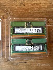 16GB RAM DDR5 4800 2x8GB Samsung