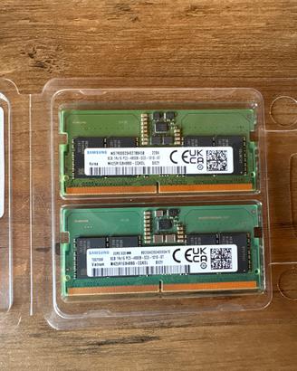 16GB RAM DDR5 4800 2x8GB Samsung