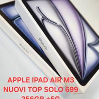 apple ipad air m3 256gb nuovi 