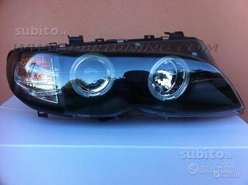 Coppia fari SONAR Angel Eyes Led BMW E46 berlina 0