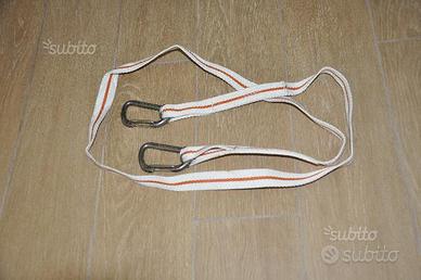 Cinghia di sicurezza con moschettoni