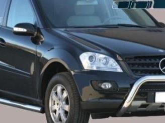 Mercedes ML 2006> Bull Bar e pedane acciaio inox