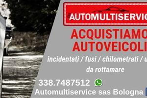 Noi acquistiamo moto usate e incidentate