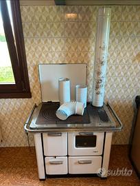 Cucina economica Zoppas a legna d’epoca