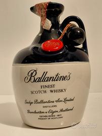 Scotch Whisky Ballantines Ceramic Decanter