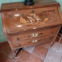 SCRIVANIA STILE  MAGGIOLINO ARTIGIANALE