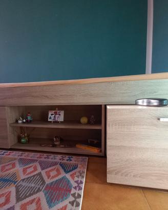 LETTO CONTENITORE “CARLO”, 90×200