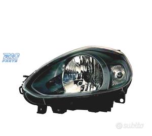 FANALE SINISTRO PER FIAT PUNTO EVO 09- FONDO NERO