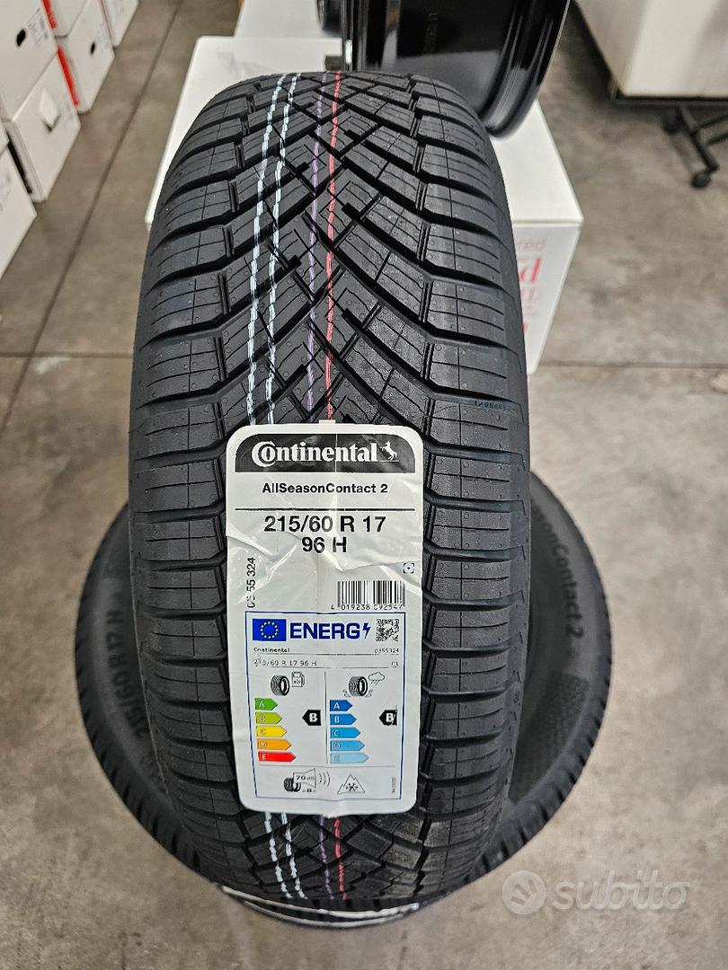 PNEUMATICI GOMME 4 STAGIONI CONTINENTAL ALLSEASON CONTACT 2 215/60 R17 96 H