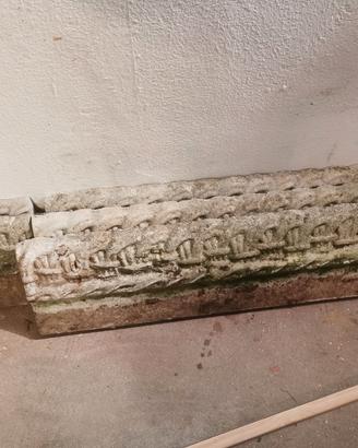 Pietra di Luserna e cordoli in cemento