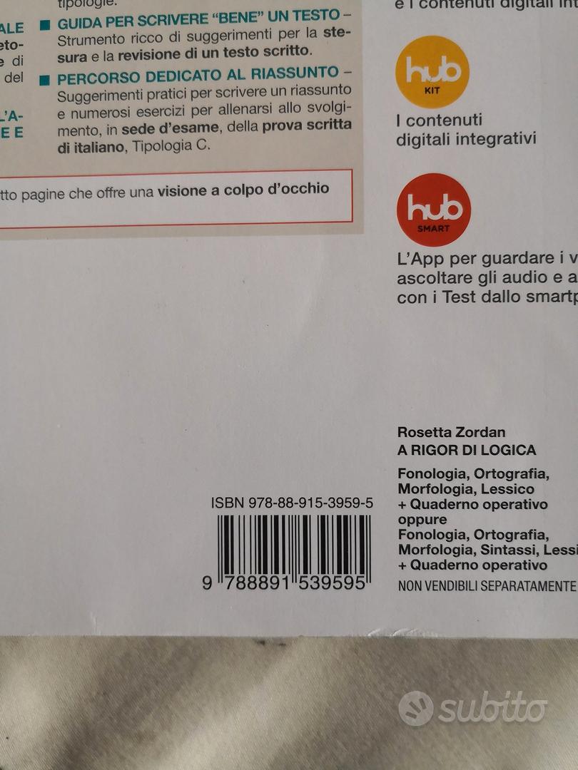 A rigor di logica più quaderno operativo - Libri e Riviste In vendita a  Padova