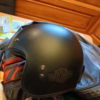 casco harley davidson 3/4 tg L
