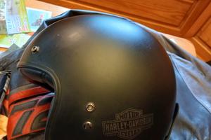 casco harley davidson 3/4 tg L