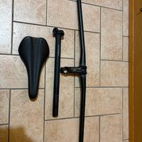 componenti bici Ritchey WCS + sella Bontrager