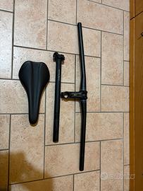 componenti bici Ritchey WCS + sella Bontrager