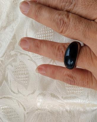 Anello Donna Calvin Klein Ellipse Black