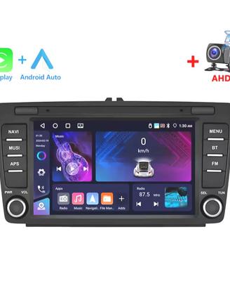 RADIO GPS ANDROID 10 PER SKODA OCTAVIA 09-13 USB T